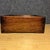 Vintage Rosewood Desk Organizer Box With Dual Drawers and Tray Top For Sale - Image 4 of 9