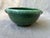 Vintage Green Glazed Ceramic Pottery Bowl With Side Handles For Sale - Image 10 of 12
