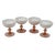 Carlo Moretti 1960s Carlo Moretti Mid-Century Cased Blush Pink Champagne Coupes - Set of 4 For Sale - Image 4 of 8