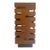 1970s Frank Lloyd Wright Inspired Wood Lamp For Sale