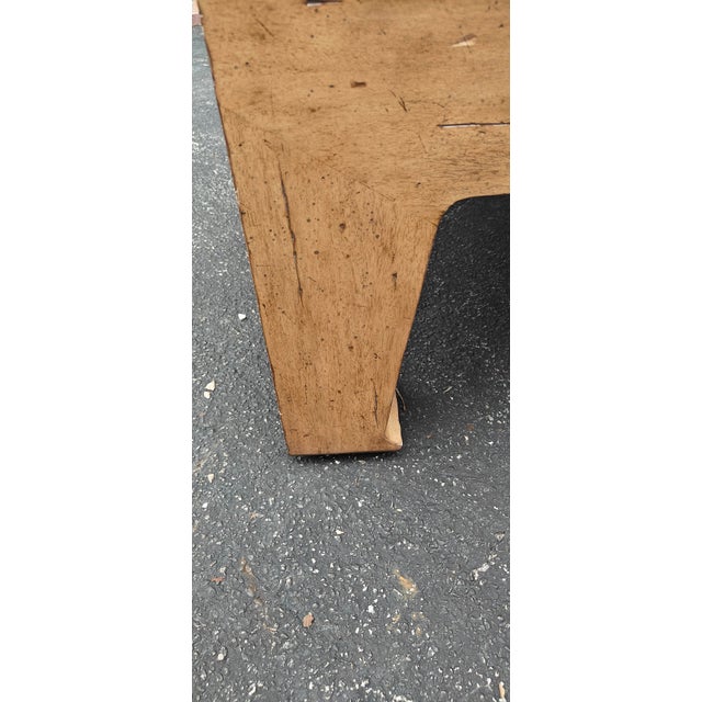 Mid-Century Modern Mid 20th Century Ming Rattan Coffee Table For Sale - Image 3 of 4