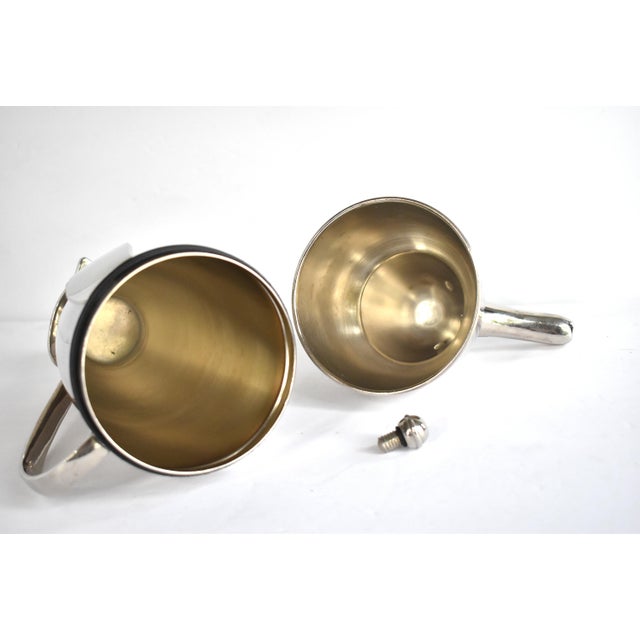 1990s Restoration Hardware Art Deco NapierStyle Penguin Cocktail