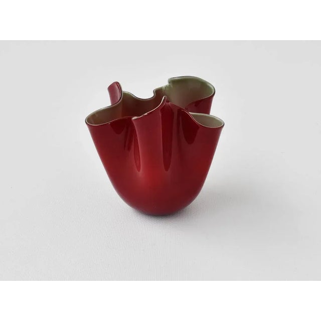 1950s Glass Vase by Fulvio Bianconi for Venini, 1950s For Sale - Image 5 of 5