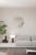 Natural-Shaped Frosted White Wood Edge Mirror Arbo Ice By Deknudt Mirrors Dimensions: 98 x 101 x 3 cm Materials: Mirror...