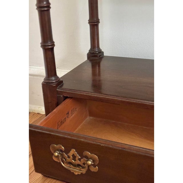 Ethan Allen 1980s Ethan Allen Six Shelf Etagere For Sale - Image 4 of 10