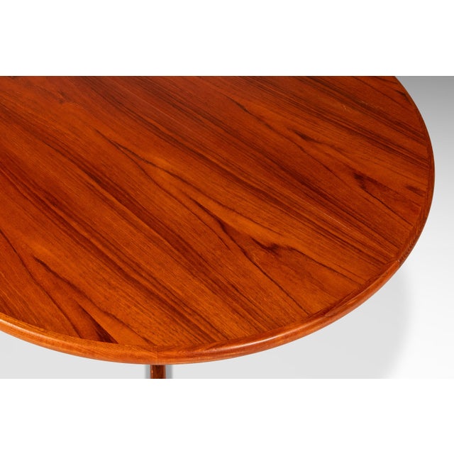 Wood Danish Mid-Century Modern Extension Dining Table in Teak W/ Two Leaves by Skovby Møbelfabrik, Denmark, C. 1970s For Sale - Image 7 of 18