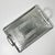 American 1950s Vintage Boho Chic Arts & Crafts Hand Wrought Etched Aluminum Serving Tray For Sale - Image 3 of 13