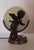 Antique Angel Slhouette Table Lamp with Brass Base, 1920, in Very Good conditions. Designed 1920 to 1949 European Plug (up...