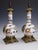Antique Neo-Renaissance Italian Majolica Porcelain Table Lamps, 1880, Set of 2 For Sale - Image 17 of 18