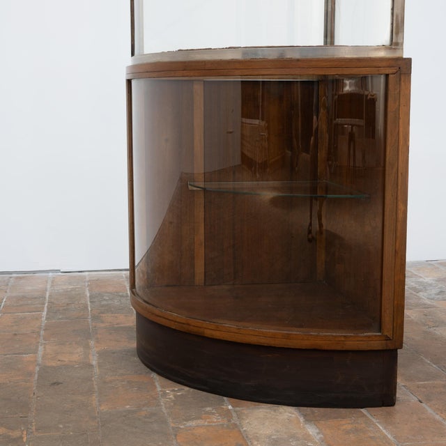 Art Deco Corner Display Cabinet, 1930 For Sale - Image 4 of 12