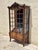 Louis XV Style Walnut Display Cabinet For Sale - Image 3 of 13