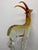 1950s Salviati Murano Hand Formed Italian Glass Red Amber Antelope For Sale - Image 11 of 12