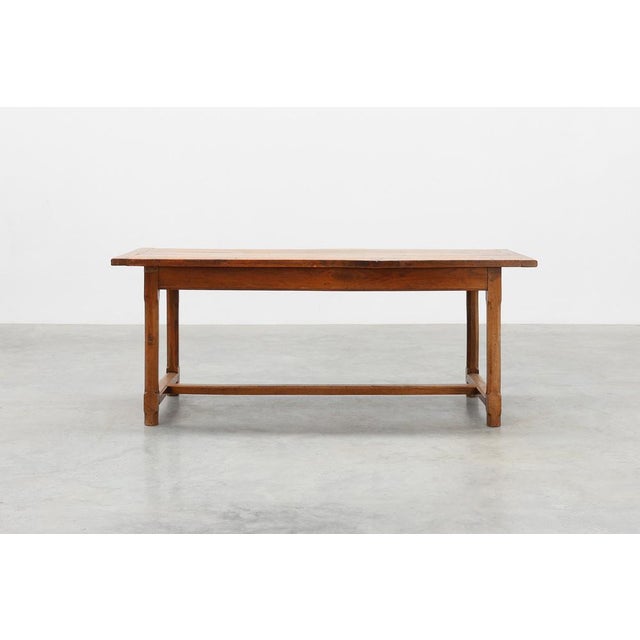 Antique Rustic Oak Dinner Table, France, 1800s For Sale - Image 14 of 18