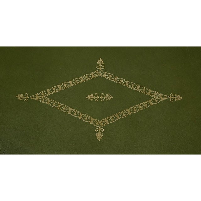 Small Louis Philippe Style Mahogany Desk, Late 19th Century For Sale - Image 5 of 18