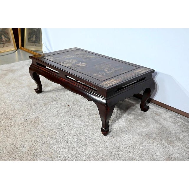 Lacquered Wooden Coffee Table, China, 1960s For Sale - Image 3 of 18