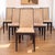 This set of Six Contemporary Dining Chairs is perfect for adding a touch of modern elegance to your dining room. Featuring...