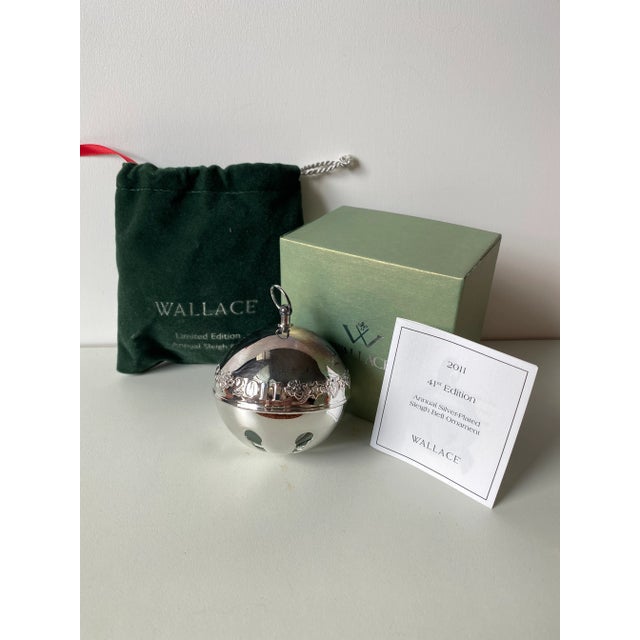 This Silver plated ornament will add a beautiful touch of joy to a holiday package, tree or mantel. This beautiful...