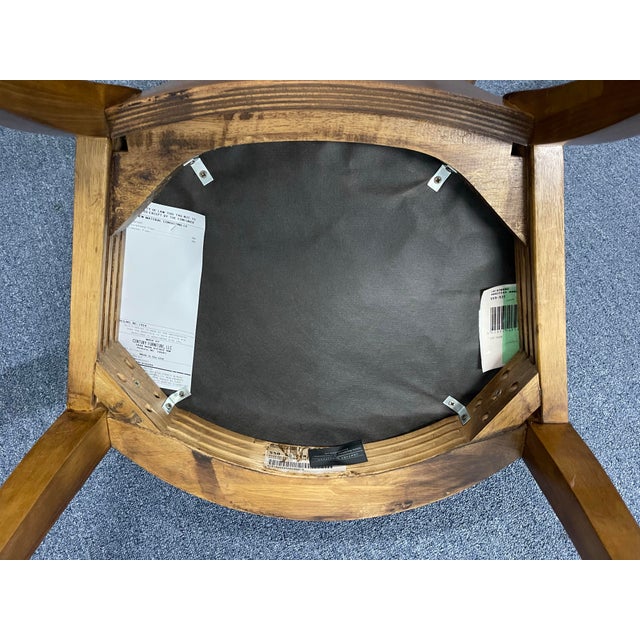 Century Furniture Omni Dining Table With Eight Chairs, Contemporary, Art Deco, Burl For Sale - Image 11 of 17