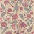 Zoffany Kalamkari Fabric in Indigo/Red - a Sample For Sale