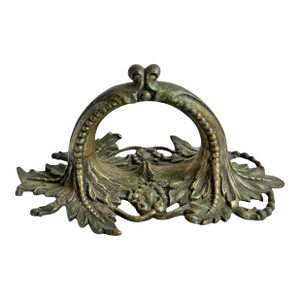 Antique Brass Art Nouveau Handle Pull