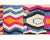 A visual rhythm of shape and color, from top to bottom. This hand-knotted wool runner reads like a kaleidoscope unspooled...