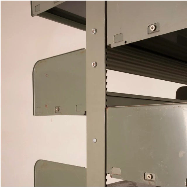 Large Congress Bookcase by Lips Vago, 1960s For Sale - Image 12 of 18