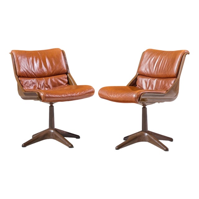 Yrjö Kukkapuro for Haimi Mid Century Side Chairs - Pair For Sale