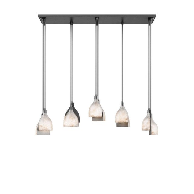 Black Foundry I Suspension Lamp by Porus Studio For Sale - Image 8 of 13