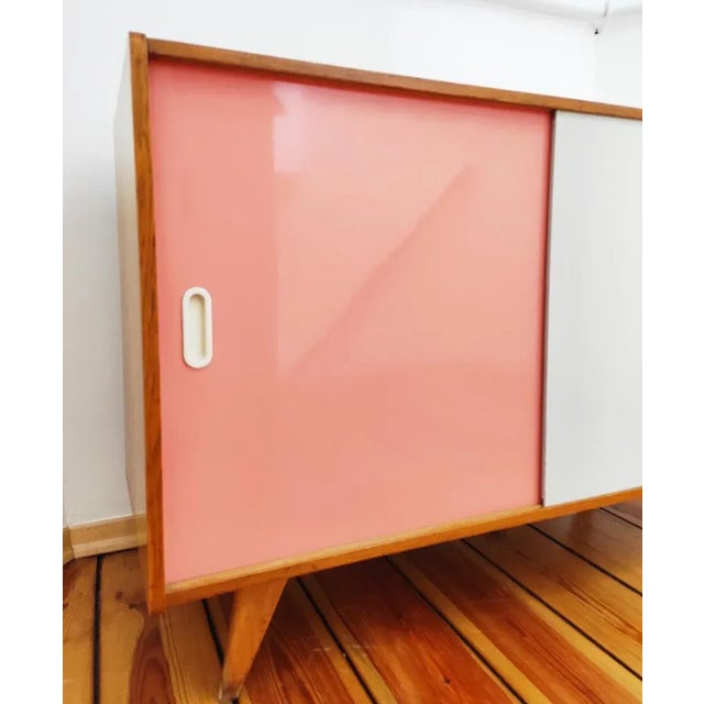 Brown Cabinet by J. Jiroutek for Interier Praha, Czechoslovakia, 1960s For Sale - Image 8 of 11