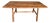 Midcentury Couture Teak Wood Dining Table or Desk For Sale