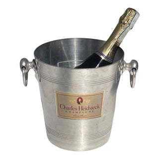 Champagne Bucket by Argit for Charles Heidsieck For Sale