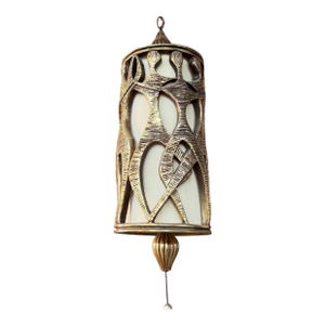 Hanging Swag Light Fixture Vintage Mid-Century Modern