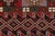 Brown 1960s Vintage Tribal Soumakh Wool Rug - 6'2" X 7'10" For Sale - Image 8 of 11