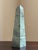 Offering a beautiful 12" Neoclassical-style green marble obelisk from the mid- to late-20th century. Love the natural...