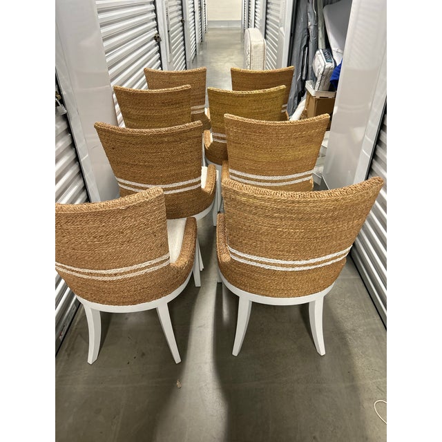 Universal Furniture Coastal Living Home Collection Siesta Key Dining Chairs- Set of 8 For Sale In Baltimore - Image 6 of 11