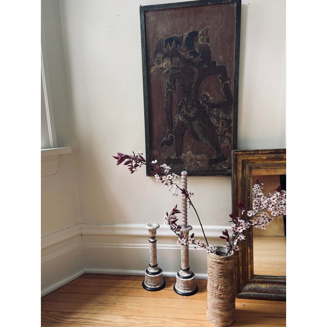 Japonisme Mid 19th Century Antique Javanese Keris Board Art For Sale - Image 3 of 12