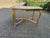 Gold 1940s Artisan Louis XVI Gold Beech Marble Coffee Table For Sale - Image 8 of 8