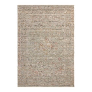 Chris Loves Julia x Loloi Ida Spa / Sunrise 3'-6" x 5'-6" Accent Rug For Sale