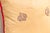 Shahi Saffron Gold Zardozi Silk Pillow, Peacock Motif For Sale - Image 4 of 6