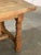 French Oak Farmhouse Kitchen Dining Table with Drawer, 1920 For Sale - Image 13 of 18