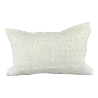 16 x 24 Hemp Pillow Turkish Cushion Natural White Pillow Cushion Cover For Sale