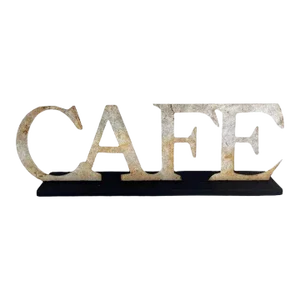 Early 20thc Coffee Shop Cafe Sign