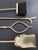 Vintage Green Marble Fireplace Tools - Set of 5 For Sale - Image 12 of 18