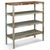 Vintage Indian Distressed Blue Bookshelf, 1950s For Sale - Image 6 of 6