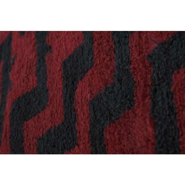 1960s Angora Mohair Tulu Rug 3'9'' X 6'2'' For Sale - Image 5 of 10