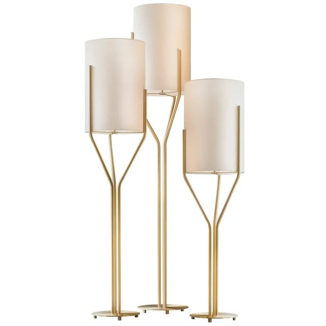 Not Yet Made - Made To Order Arborescence XSatin Brass Floor Lamp by Hervé Langlais For Sale - Image 5 of 6