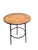 Postmodern Brutalist Iron and Wooden Plant Stand, Poland, 1970s For Sale - Image 6 of 7