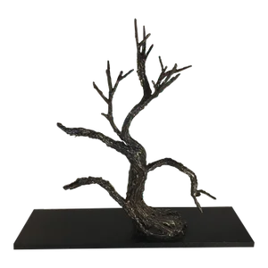 “Waiting for Spring” George Wise Welded Metal Sculpture