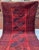 Textile Vintage Afghan Khal Mohammad Single Column Aina Gul Bokhara Rug - 6'7" X 3'11" For Sale - Image 7 of 10