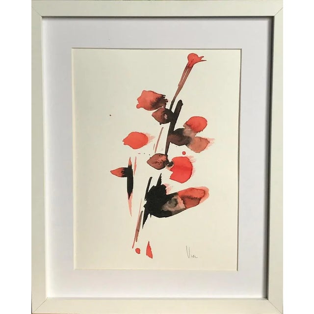 Early 21st Century Doïna Vieru, Untitled 34, 2022, Ink on Canvas For Sale - Image 5 of 5